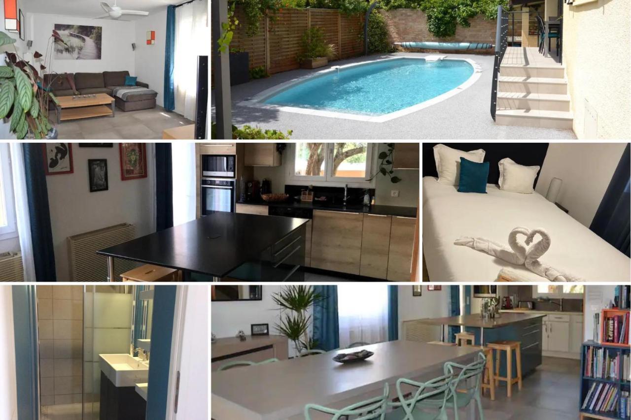 Jolie Villa, Piscine, 10Min Centre Ville, Wifi Montpellier Exterior foto